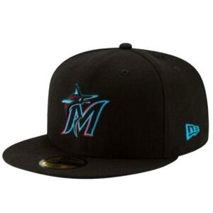 New Era 59FIFTY Miami Marlins Game Authentic Collection On Field Fitted Hat